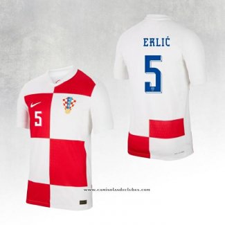 Camisola 1º Croacia Jogador Erlic 2024