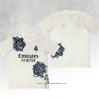 Camisola Real Madrid Y-3 2024 Branco Tailandia