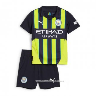 Camisola 2º Manchester City 24/25 Crianca