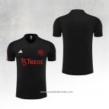 Camisola de Treinamento Manchester United 23/24 Preto