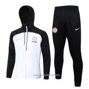 Fato de Treino Hoodie Chelsea 23/24 Branco