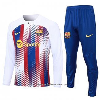 Sueter de Treinamento Barcelona 23/24 Branco