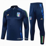 Sueter de Treinamento Italia 24/25 Azul