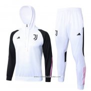 Sueter de Treinamento Juventus 23/24 Branco y Preto