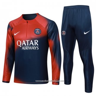 Sueter de Treinamento Paris Saint-Germain 23/24 Vermelho