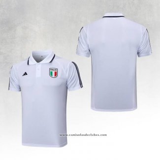 Camisola Polo del Italia 23/24 Branco