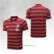 Camisola Polo del Liverpool 22/23 Vermelho