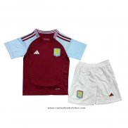 Camisola 1º Aston Villa 24/25 Crianca