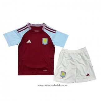 Camisola 1º Aston Villa 24/25 Crianca