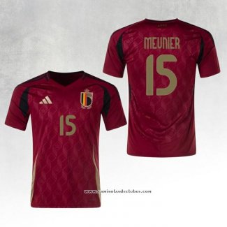 Camisola 1º Belgica Jogador Meunier 2024