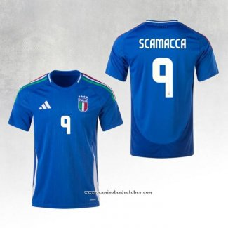 Camisola 1º Italia Jogador Scamacca 24/25