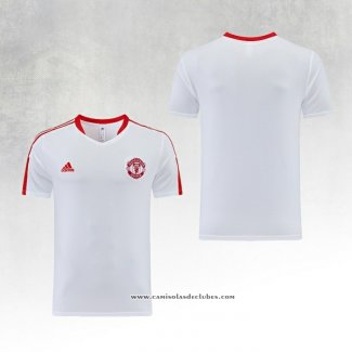 Camisola de Treinamento Manchester United 2023/24 Branco