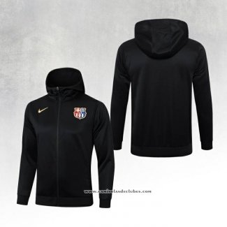 Jaqueta Hoodie Barcelona 24/25 Preto